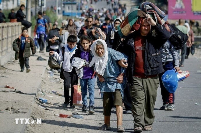 Hamas đồng ý đề xuất mới về trao đổi con tin và ngừng bắn tại Gaza ttxvn-gaza-so-tan.jpg