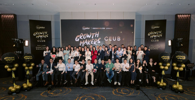 Insider trân trọng cảm ơn sự hiện diện của hơn 60 lãnh đạo cấp cao từ các doanh nghiệp tiên phong đã tham gia Insider Growth Makers Club 2025 Hanoi cùng với Contentsquare.