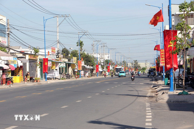 En del av Lo Vong Cung-rutten i An Binh-distriktet, Can Tho. Detta är en rutt som spelade en viktig militär roll i de två motståndskrigen för att rädda landet. (Foto: Trung Kien/VNA) ttxvn-xa-an-toan-khu.jpg