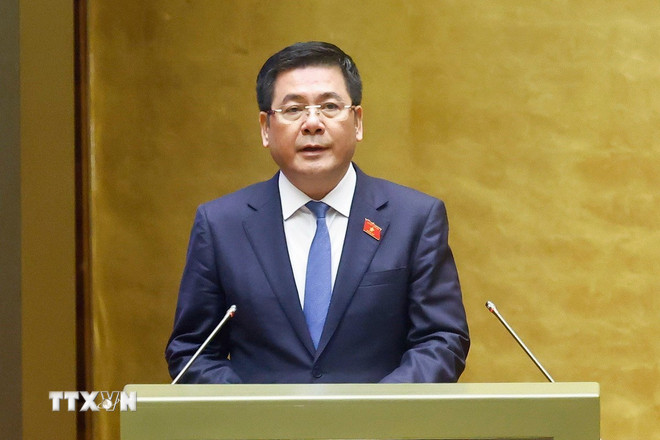 Ministrul Industriei și Comerțului, Nguyen Hong Dien, susține un discurs. (Foto: Doan Tan/VNA) ttxvn-nguyen-hong-dien.jpg