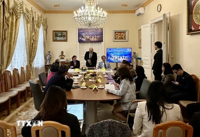 Quang cảnh hội thảo. (Ảnh: TTXVN phát)