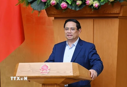 Thủ tướng Phạm Minh Chính. (Ảnh: Dương Giang/TTXVN)
