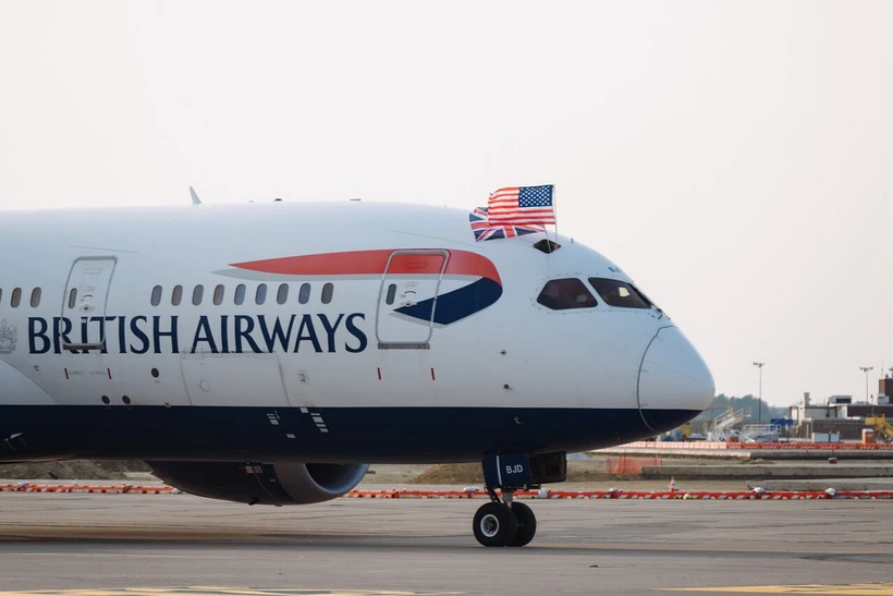 Máy bay của hãng hàng không British Airways. (Nguồn: British Airways media centre)