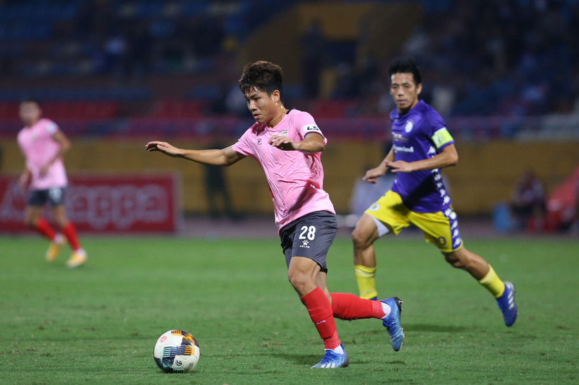 Câu lạc bộ Hà Tĩnh đồng hành cùng Ban tổ chức V-League, muốn đá sân trung lập ở thời điểm này khi quê nhà bị ảnh hưởng bởi bão lũ. (Ảnh: Hiển Nguyễn/Vietnam+) 