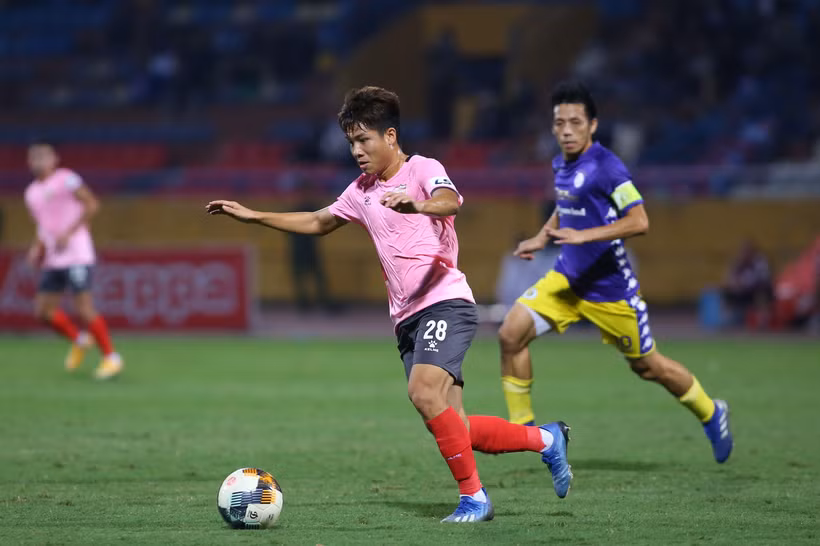 Câu lạc bộ Hà Tĩnh đồng hành cùng Ban tổ chức V-League, muốn đá sân trung lập ở thời điểm này khi quê nhà bị ảnh hưởng bởi bão lũ. (Ảnh: Hiển Nguyễn/Vietnam+) 