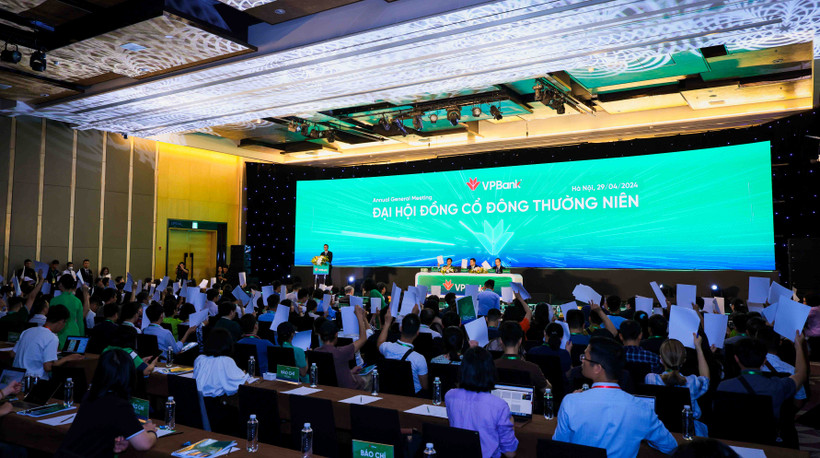 Năm 2024 VPBank dự kiến tăng gấp đôi lợi nhuận. (Ảnh: Vietnam+)