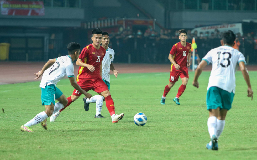 U19 Việt Nam hướng đến chức vô địch giải đấu U19 Đông Nam Á 2022 tại Indonesia. (Ảnh: VFF) 