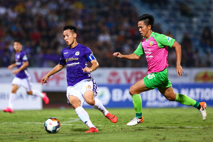 Cúp Quốc gia 2020 sẽ được diễn ra sớm hơn trong thời gian V-League tạm hoãn. (Ảnh: Nguyên An/Vietnam+) 