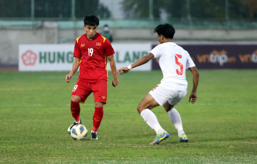 U23 Việt Nam tham dự giải giao hữu Dubai Cup 2022 nhằm chuẩn bị cho SEA Games 31. (Ảnh: VFF) 