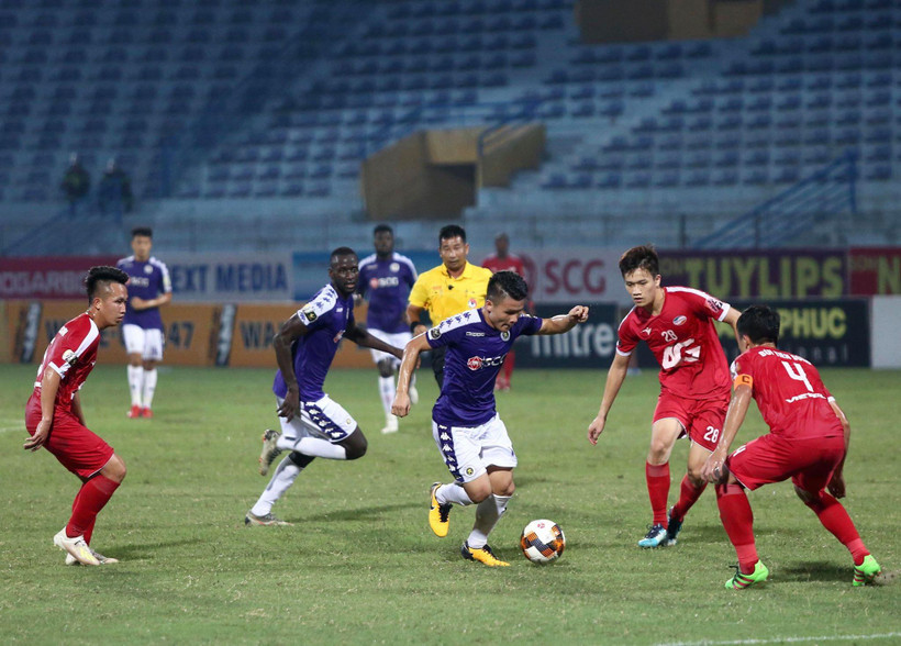 V-League 2020 sẽ được khởi tranh từ ngày 7/3 sau khi đã bị hoãn tổ chức trong tháng Hai. (Ảnh: Nguyên An/Vietnam+)