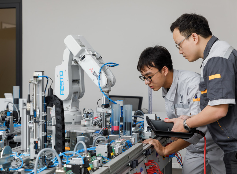 Học viên đạt tiêu chí chuyển tiếp giai đoạn 2 sẽ được đào tạo tập trung tại Trung tâm Đào tạo VinFast (Cát Hải, Hải Phòng). (Nguồn: VinFast)