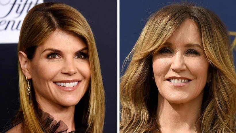 Các nữ diễn viên Lori Loughlin và Felicity Huffmann, tâm điểm của vụ bê bối gian lận tuyển sinh ở Mỹ (Nguồn: Fox News)