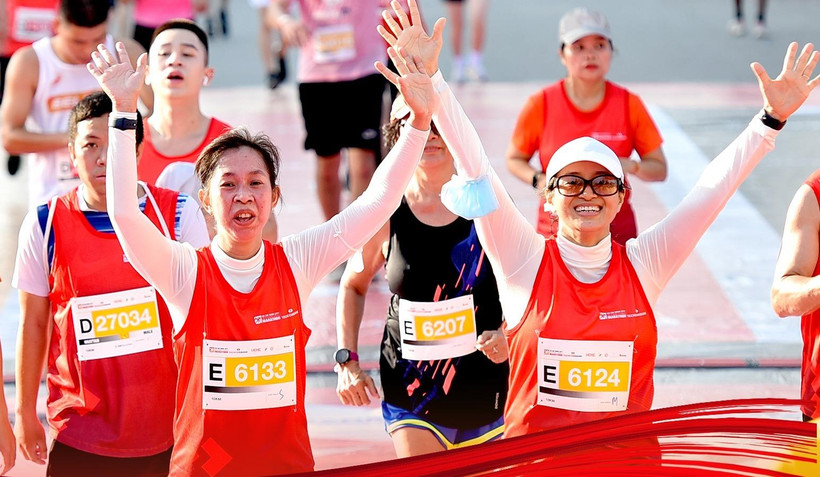 Phong trào chạy bộ marathon tại Việt Nam đang có những bước phát triển mạnh mẽ. (Ảnh: BTC)