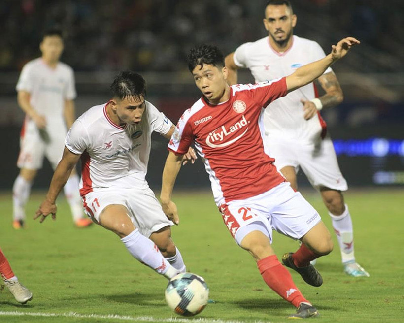 Công Phượng tỏa sáng trước Viettel ở vòng 5 V-League 2020 tối 17/6. (Ảnh: VPF)