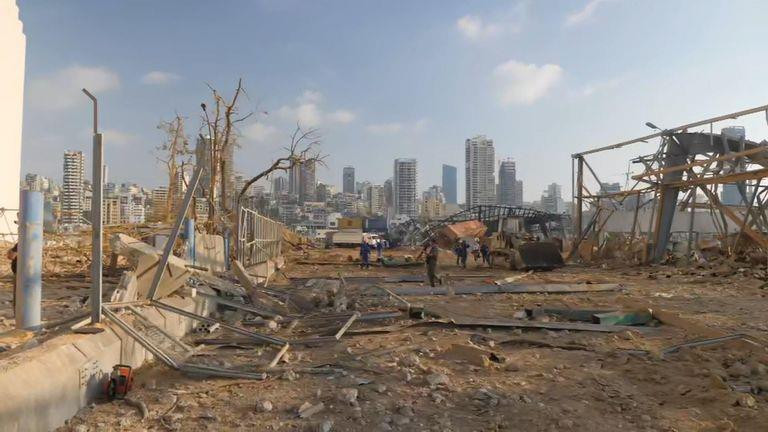 Vụ nổ ở Beirut- Phát hiện hệ thống hầm trú ẩn dưới lòng đất