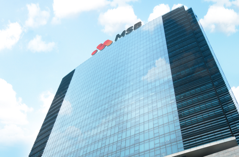 MSB được Ngân hàng Nhà nước chấp thuận tăng vốn điều lệ lên 26.000 tỷ đồng. (Ảnh: Vietnam+)