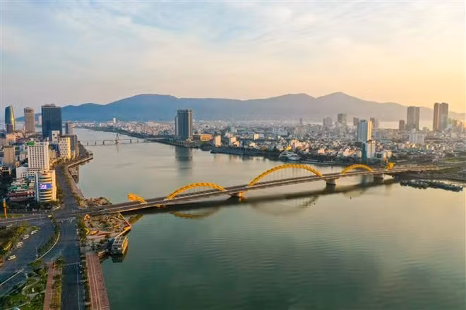 Một góc thành phố Đà Nẵng. (Ảnh: (Ảnh: Trần Lê Lâm/TTXVN)