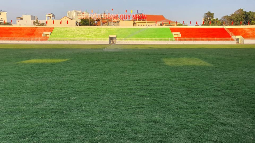 Sân vận động Quy Nhơn. (Ảnh: CLB Bình Định) 