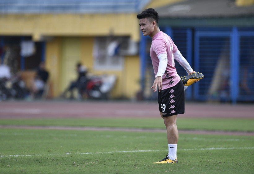 Hà Nội FC vắng nhiều cầu thủ quan trọng ở trận Siêu cúp Quốc gia 2020. (Ảnh: Nguyên An/Vietnam+)