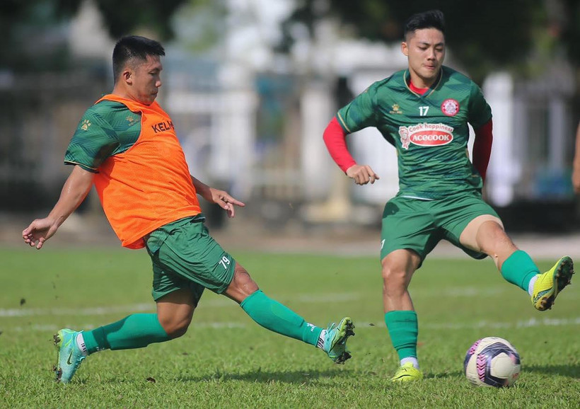 V-League 2022 hứa hẹn sôi động và bùng nổ sau những sự chuẩn bị tích cực từ các đội bóng. (Ảnh: CLB TP.HCM) 