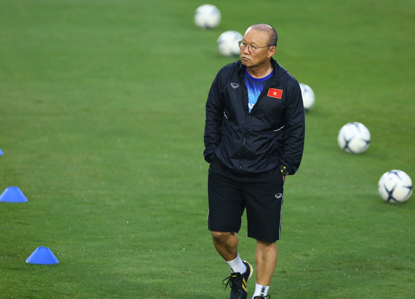 Huấn luyện viên Park Hang-seo muốn giúp bóng đá Việt Nam giành nhiều thành công hơn nữa trong tương lai. (Ảnh: Nguyên An)