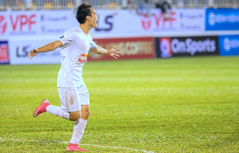 Hoàng Anh Gia Lai tiếp tục thắng trên sân nhà tại V-League 2021. (Ảnh: CLB HAGL) 