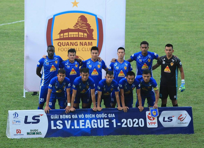 Câu lạc bộ Quảng Nam phải tự cách ly 14 ngày từ 26/7. (Ảnh: VPF) 