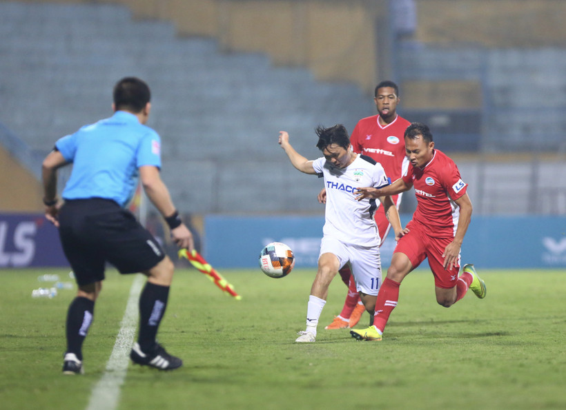 VPF tính toán nhiều phương án tổ chức V-League 2020 trước dịch COVID-19 chứ không chỉ phương án thi đấu tập trung. (Ảnh: Nguyên An/Vietnam+)