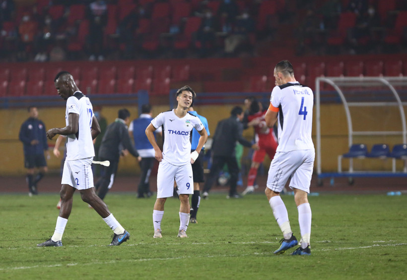 V-League 2020 nhiều khả năng được tổ chức tập trung trên sân trung lập nếu dịch COVID-19 còn diễn biến phức tạp. (Ảnh: Nguyên An/Vietnam+)