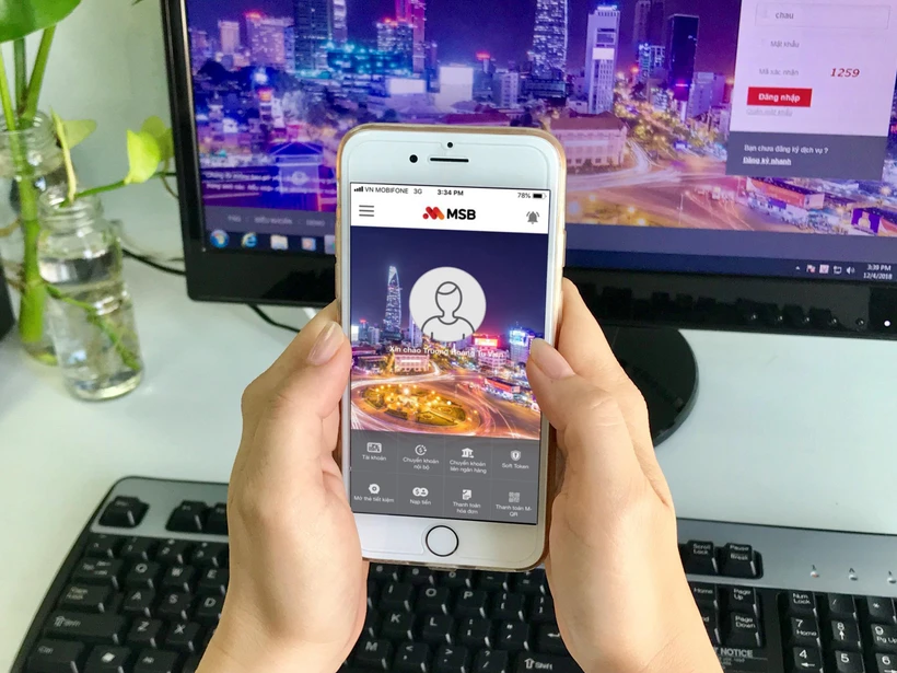 Bên cạnh gia tăng tiện ích cho sản phẩm, MSB đặc biệt chú trọng phát triển chính sách bảo mật cho giao dịch thanh toán trực tuyến của khách hàng. (Ảnh: CTV)