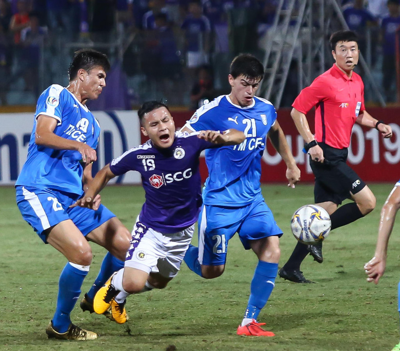 Quang Hải bị hao tổn thể lực sau 7 vòng đầu tiên của V-League 2020. (Ảnh: Nguyên An/Vietnam+) 