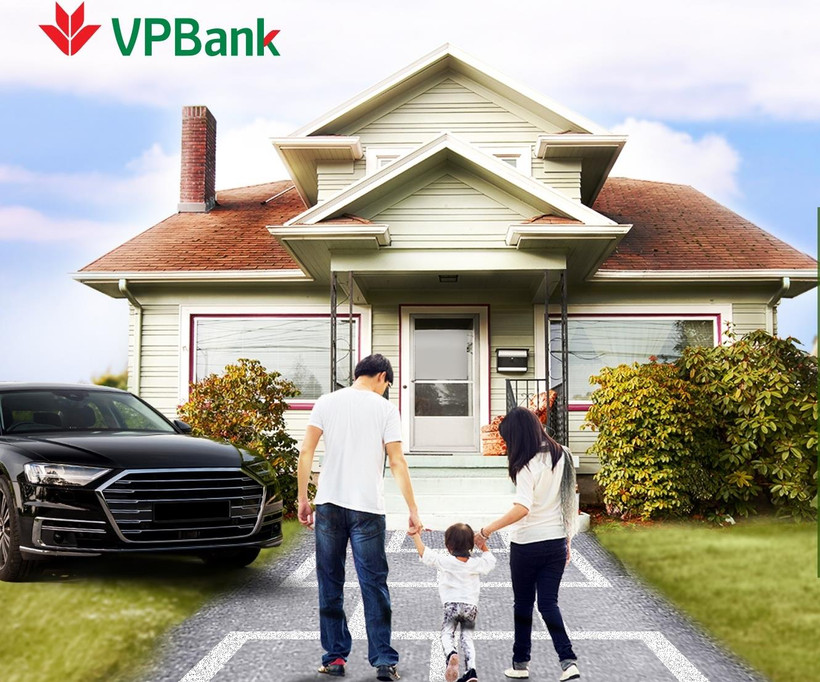 VPBank dành nhiều ưu đãi cho khách hàng vay sản phẩm Home Plus và Car Plus. (Ảnh: CTV/Vietnam+)