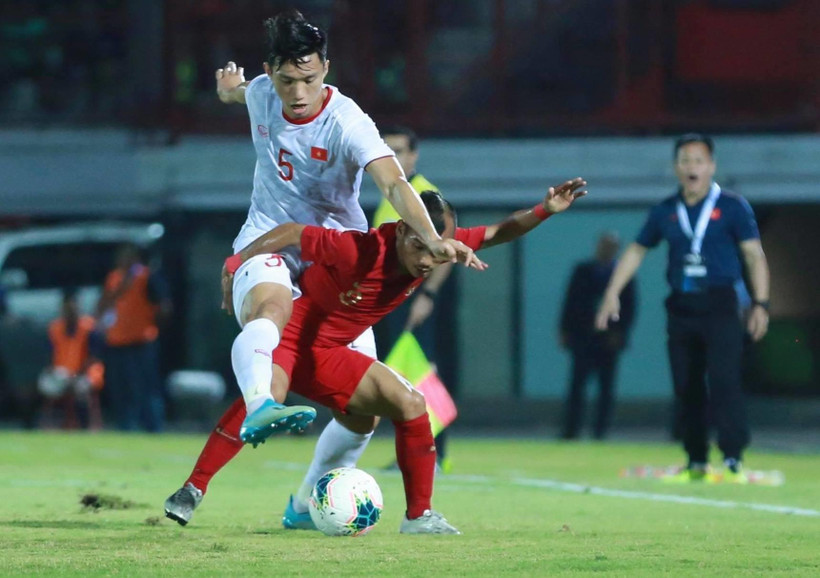 Đội tuyển Indonesia đặt mục tiêu mạnh như Hàn Quốc, có nền tảng thể lực tốt nhất khu vực. (Ảnh: Phúc Tá/Vietnam+) 