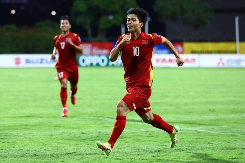 Công Phượng tiếp tục đá chính tại AFF Cup 2020 trước Indonesia. (Ảnh: Getty Images) 