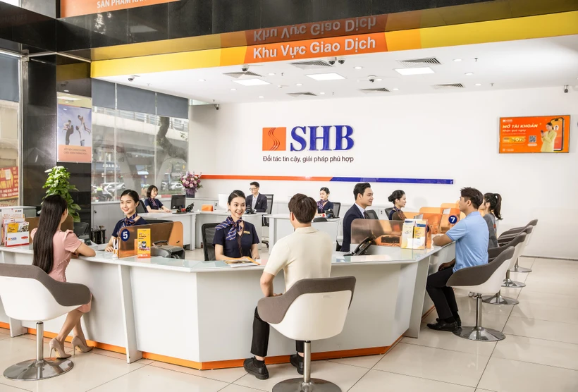 SHB bổ sung thêm 5.000 tỷ đồng cho khách hàng cá nhân và giảm lãi suất cho vay còn từ 5,79%. (Ảnh: PV/Vietnam+)