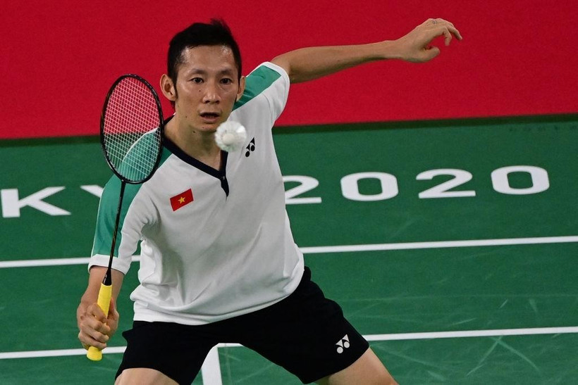 Nguyễn Tiến Minh thi đấu tại Olympic Tokyo 2020. (Ảnh: Getty Images) 