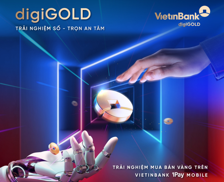 VietinBank iPay Mobile triển khai mua bán vàng trên ứng dụng số. (Ảnh: Vietnam+)