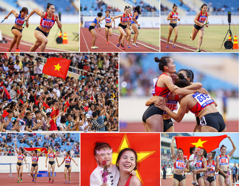 Một số khoảnh khắc tại SEA Games 31. (Ảnh minh họa: Hội nghệ sĩ Nhiếp ảnh Việt Nam)