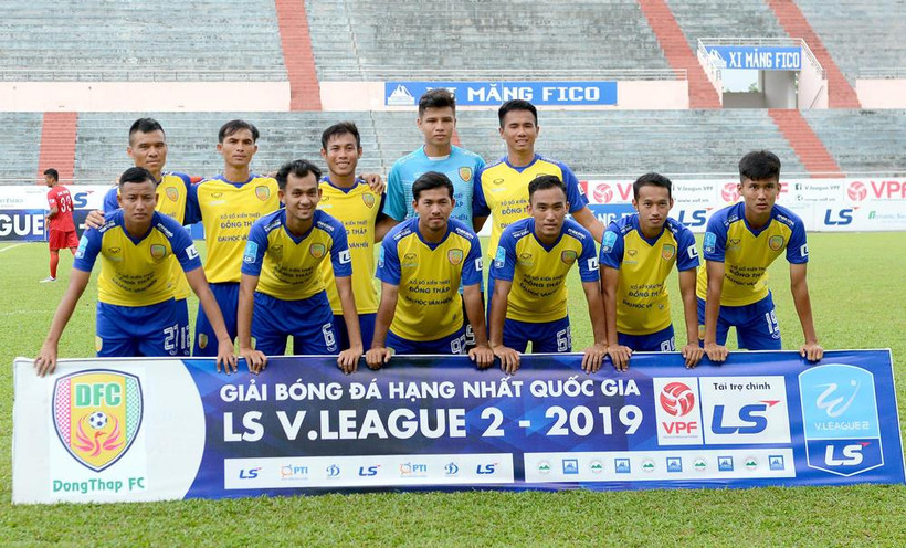 Câu lạc bộ Đồng Tháp bị ảnh hưởng nhiều từ vụ việc lứa U21 bị cấm thi đấu vì hành vi bán độ. (Ảnh: VFF) 