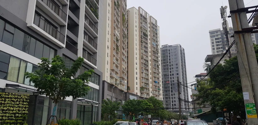 Lãi vay mua nhà xuống thấp, người mua vẫn không mặn mà. (Ảnh: PV/Vietnam+)