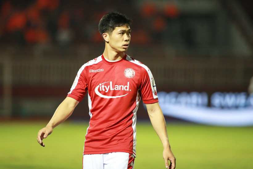 CLB Tp.HCM dẫn đầu V-League 2020 về số thẻ phạt với 22 thẻ vàng và 1 thẻ đỏ. (Ảnh: Hải An/Vietnam+)