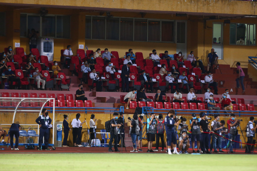 Câu lạc bộ Viettel và Hà Nội FC phải thống nhất với nhau về phương án chia số lượng vé ở trận chung kết cúp Quốc gia 2020. (Ảnh: Hiển Nguyễn/Vietnam+) 