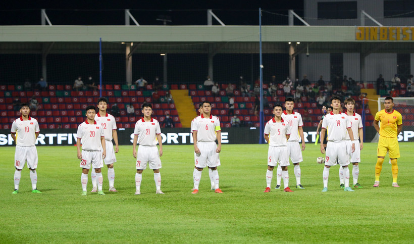 U23 Việt Nam có thêm ca nhiễm COVID-19 sau trận đấu mở màn với U23 Singapore tại giải U23 Đông Nam Á 2022. (Ảnh: VFF)