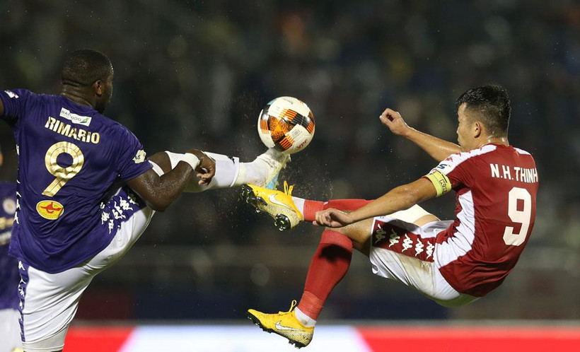 Hà Nội FC đối đầu TP.HCM ở bán kết cúp Quốc gia 2020. (Ảnh: VPF) 