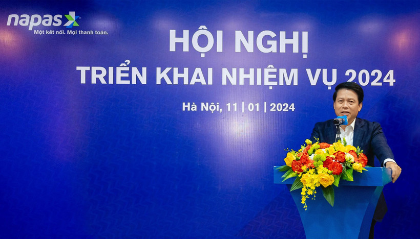 Phó Thống đốc Ngân hàng Nhà nước Phạm Tiến Dũng phát biểu tại hội nghị. (Ảnh: PV/Vietnam+)