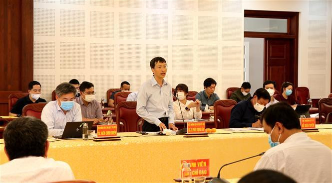 PGS.TS Phan Trọng Lân, Viện trưởng Viện Pasteur Thành phố Hồ Chí Minh cho biết sẽ hỗ trợ cho Gia Lai trong công tác lấy mẫu bệnh phẩm. (Ảnh: Quang Thái /TTXVN) 