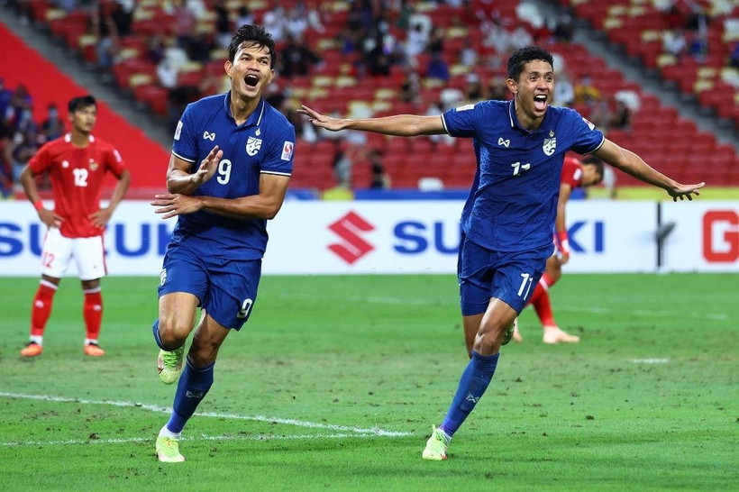 Đội tuyển Thái Lan giành nhiều chức vô địch nhất trong lịch sử giải đấu AFF Cup. (Ảnh: Getty Images)