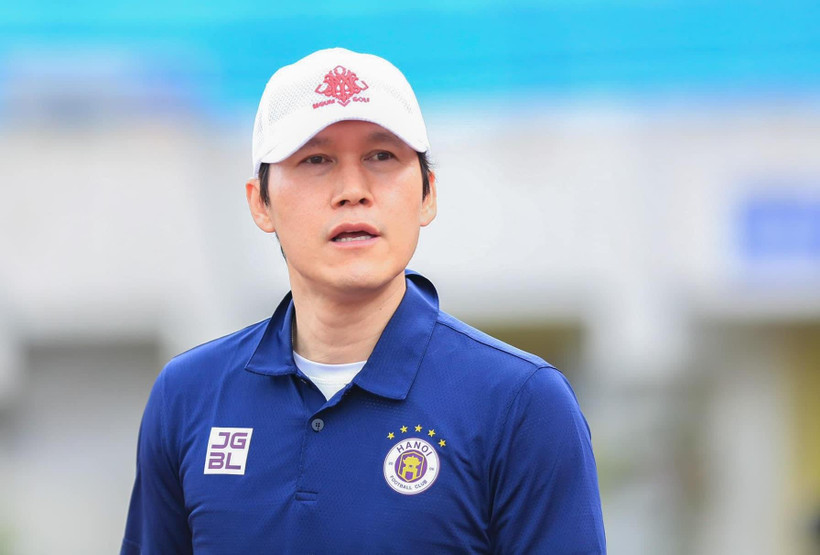 Huấn luyện viên trưởng Hà Nội FC Park Choong-kyun. (Ảnh: CLB Hà Nội) 