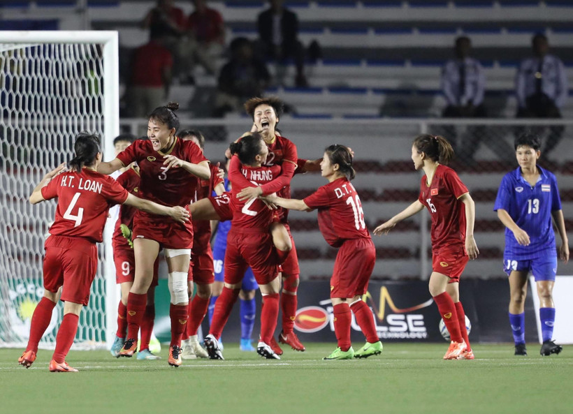 Vận động viên nữ là đầu tàu của thể thao Việt Nam ở SEA Games. (Ảnh: PV/Vietnam+)