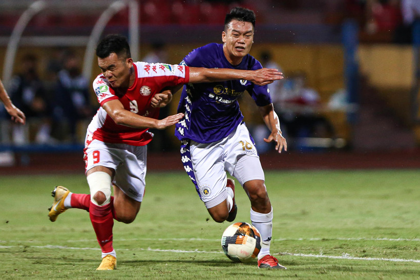 Phần còn lại V-League 2020 sẽ mang tới cuộc đua vô địch và trụ hạng căng thẳng, khó lường. (Ảnh: Hiển Nguyễn/Vietnam+) 